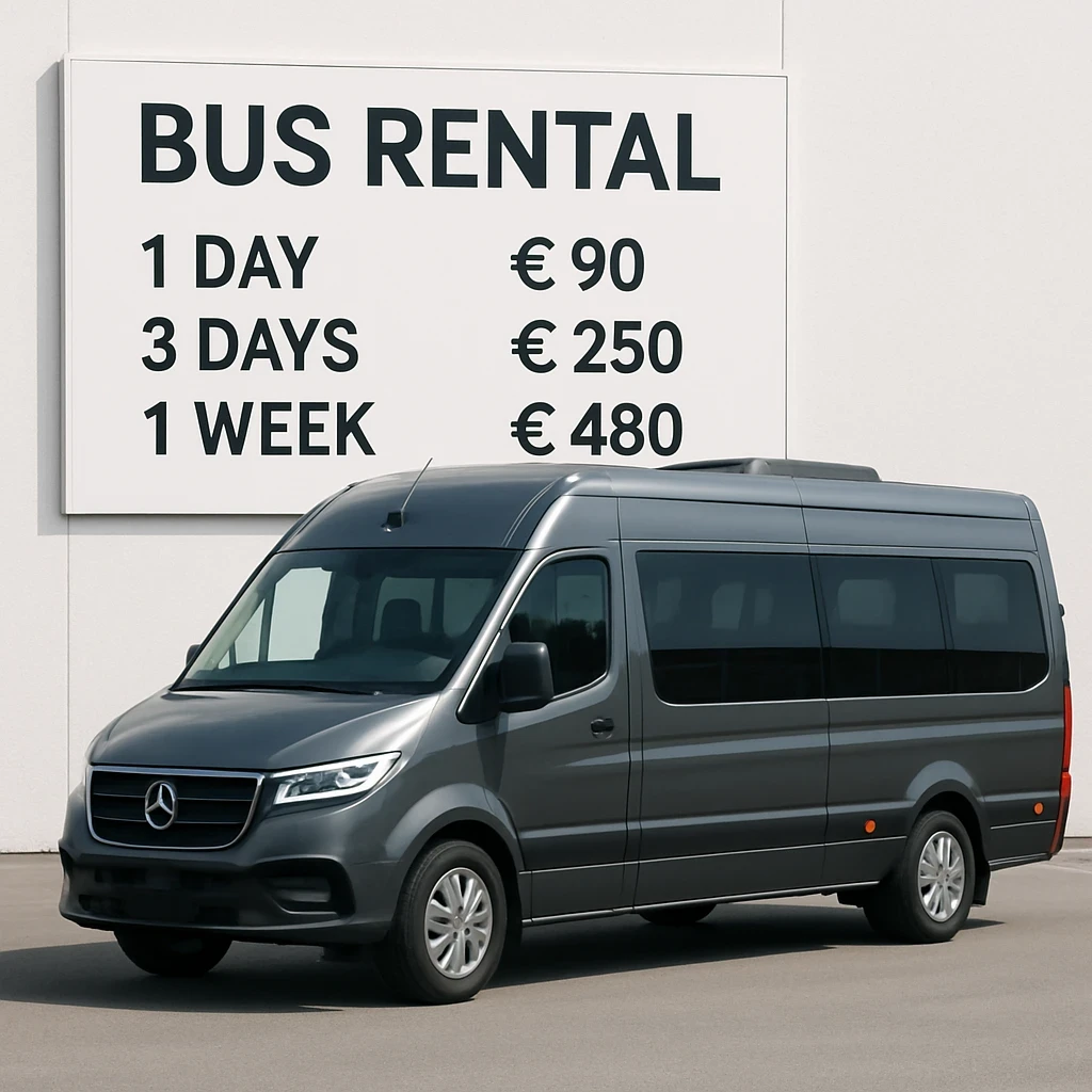 Ile kosztuje wynajem busa w najmie krótkoterminowym?